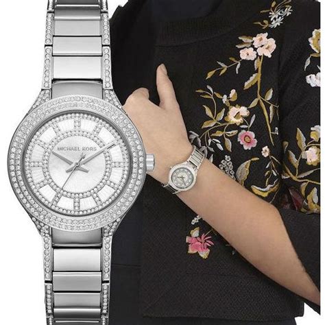 Michael Kors Mini Kerry Silver Dial Ladies Watch MK3441